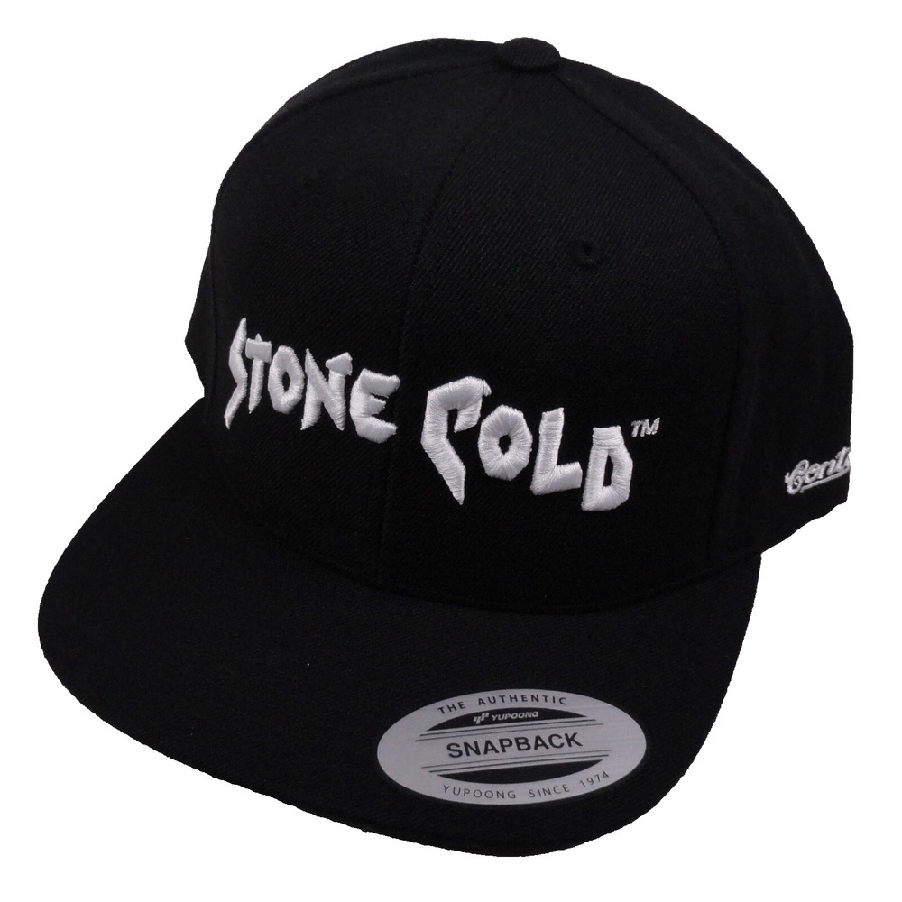 Stone Cold Steve Austin 3:16‎ Hat Cap Snapback Black Shattered Glass WWE WWF New